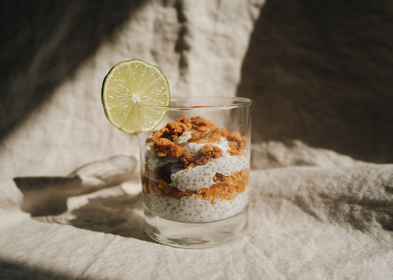 Pouding de chia aux saveurs de tarte à la lime