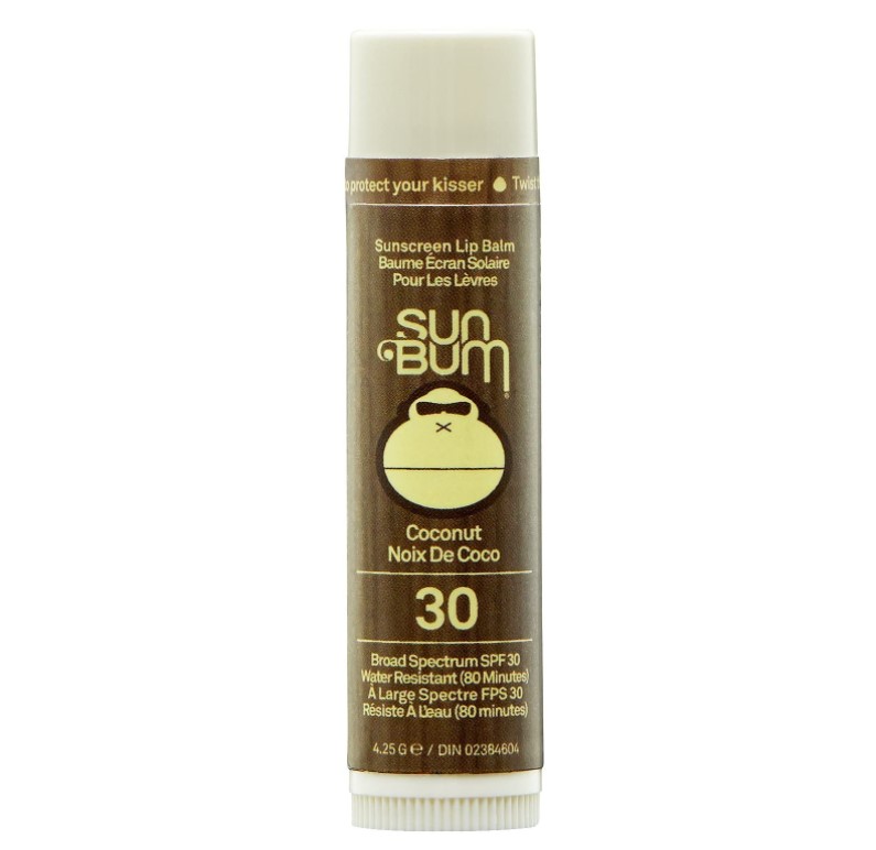 Sun Bum Baume à lèvres crème solaire noix de coco, spf 30, noix de coco, 10 g