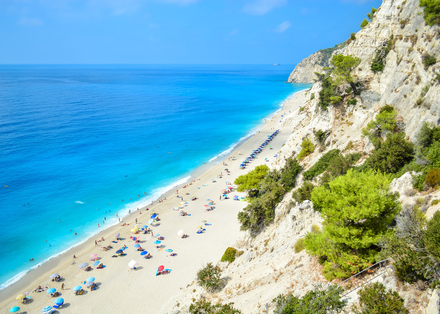 Un plage en Grèce