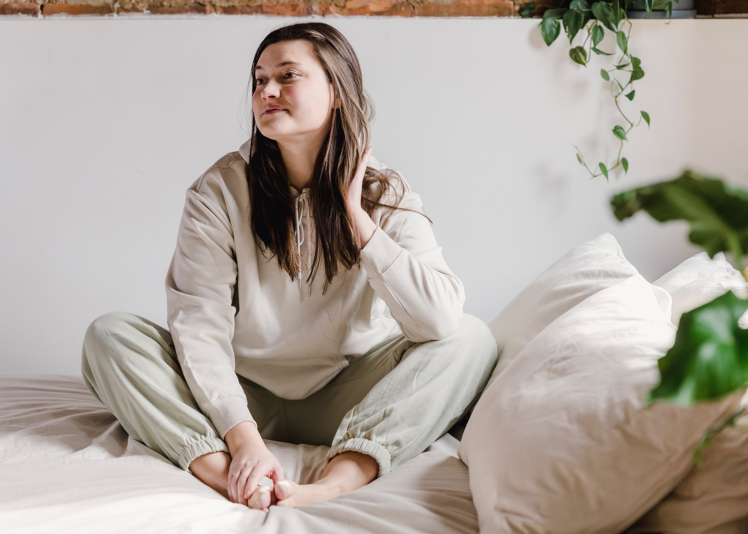 Pantalons de jogging linge mou