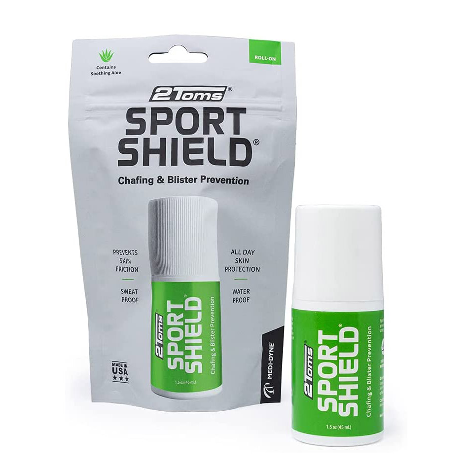 2Toms SportShield - Anti-frottements et anti-ampoules - Protection imperméable contre les frottements et les irritations de la peau