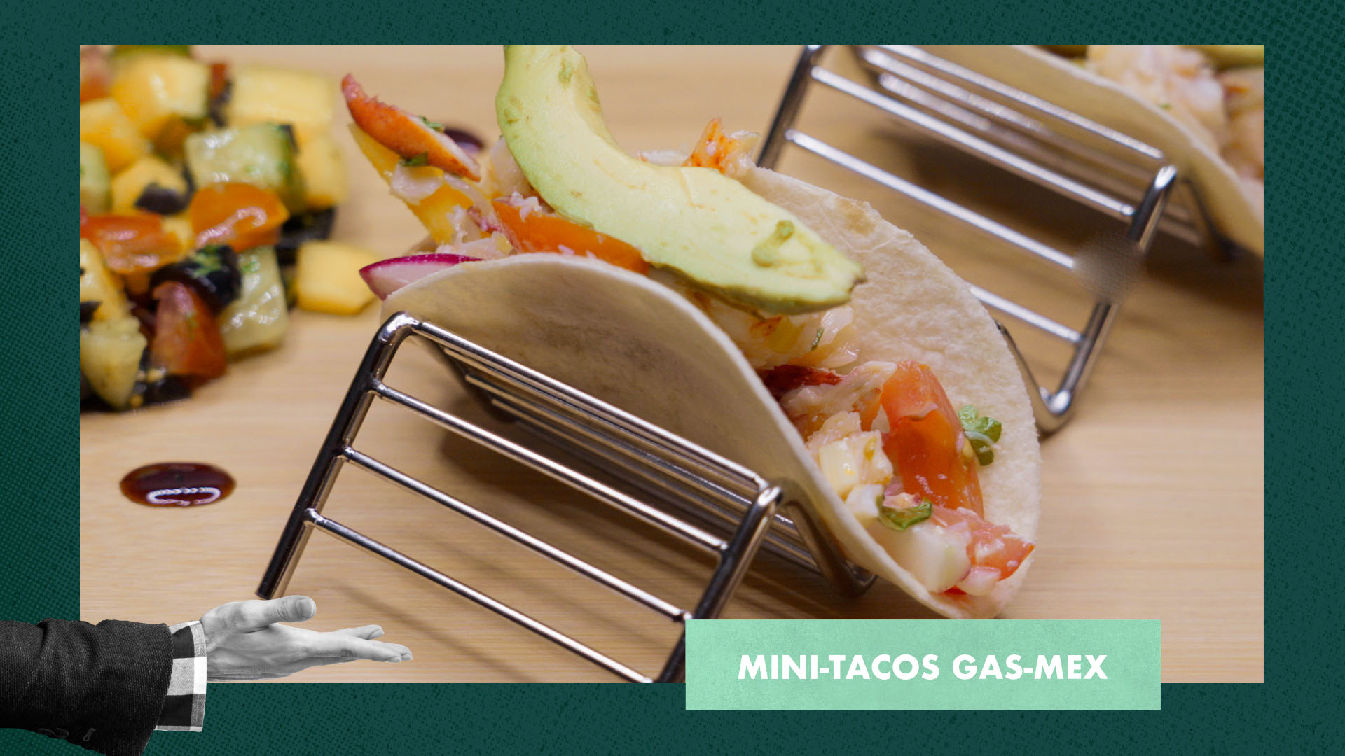 Mini-tacos Gas-Mex