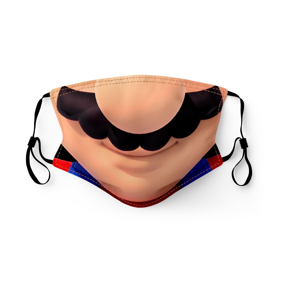 Masque avec la bouche de Mario Bros
