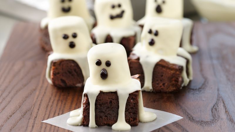 Brownies fantômes Halloween