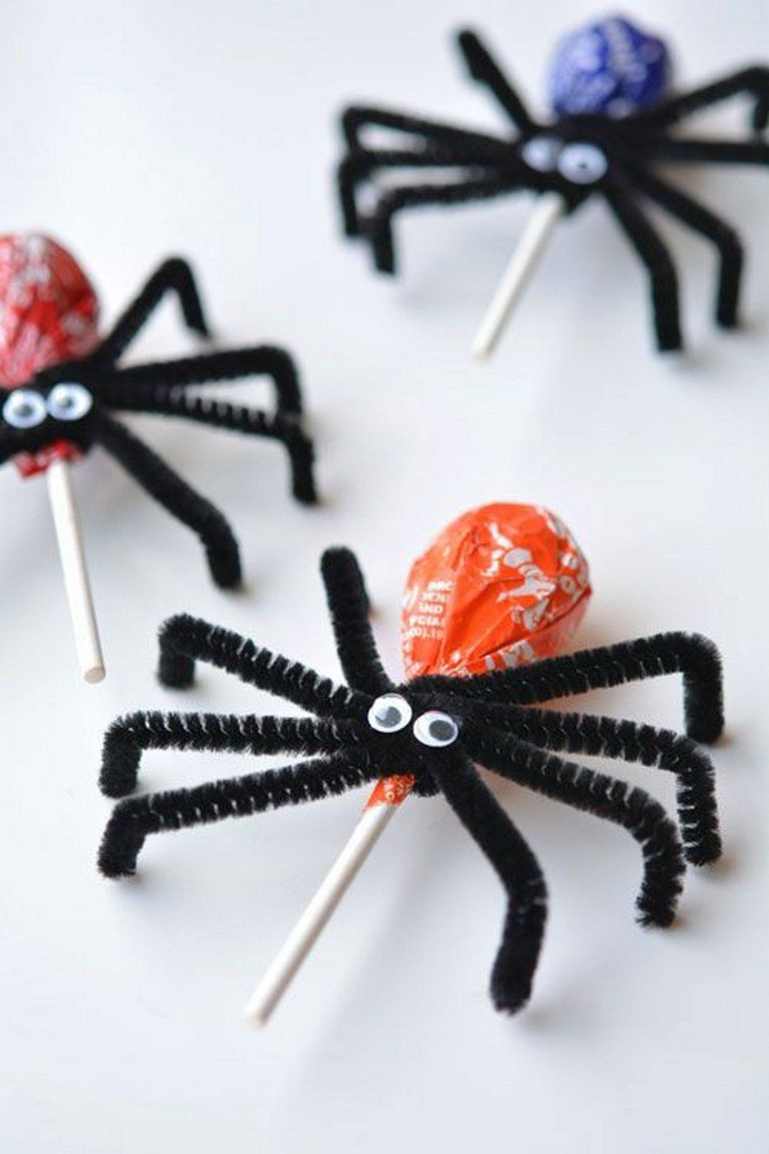 Suçons araignées Halloween DIY