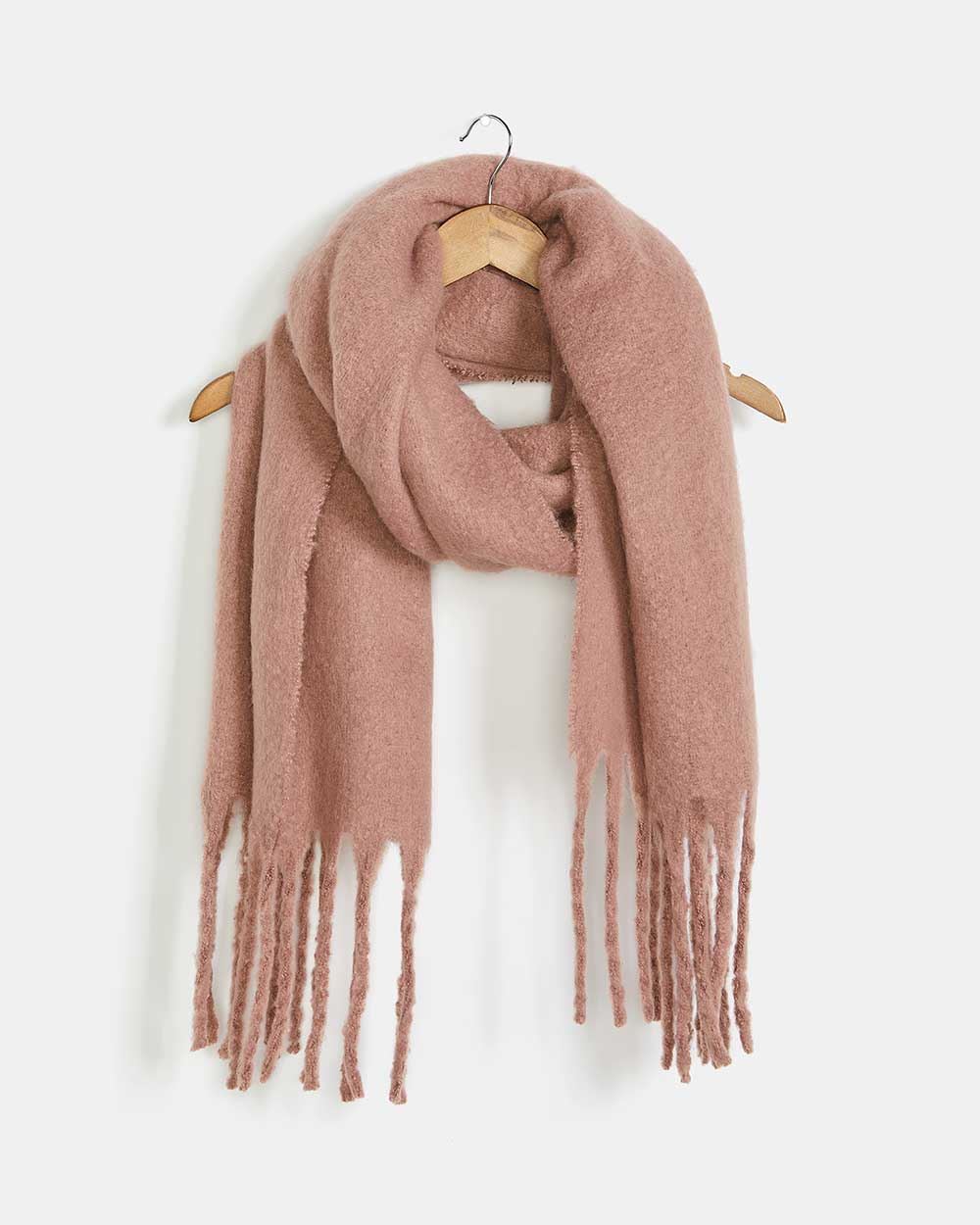 foulard couverture rose