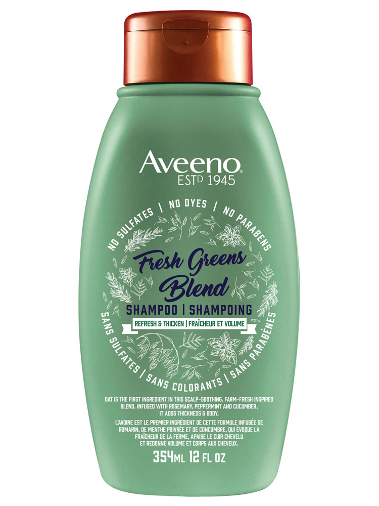 Shampoing Fresh Green Blends Fraîcheur et volume de Garnier