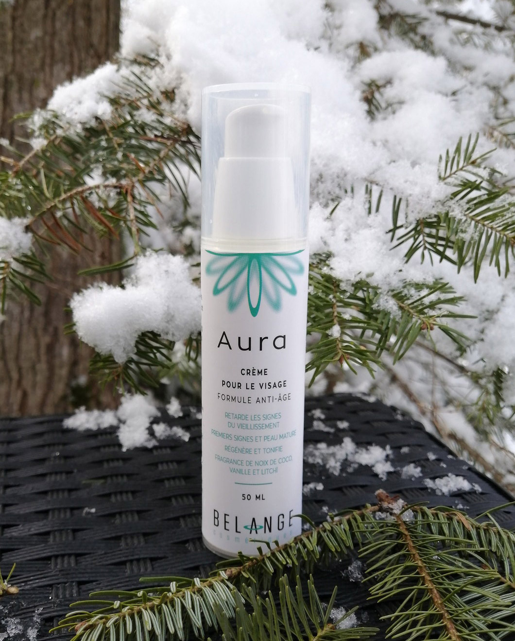 Crème pour le visage Aura formule anti-âge Bel Ange