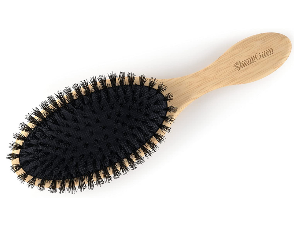 Brosse démêlante en poils de sanglier, de Shear Guru