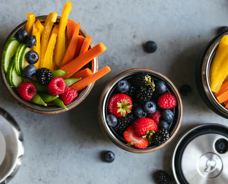 Collations santé - fruits et légumes