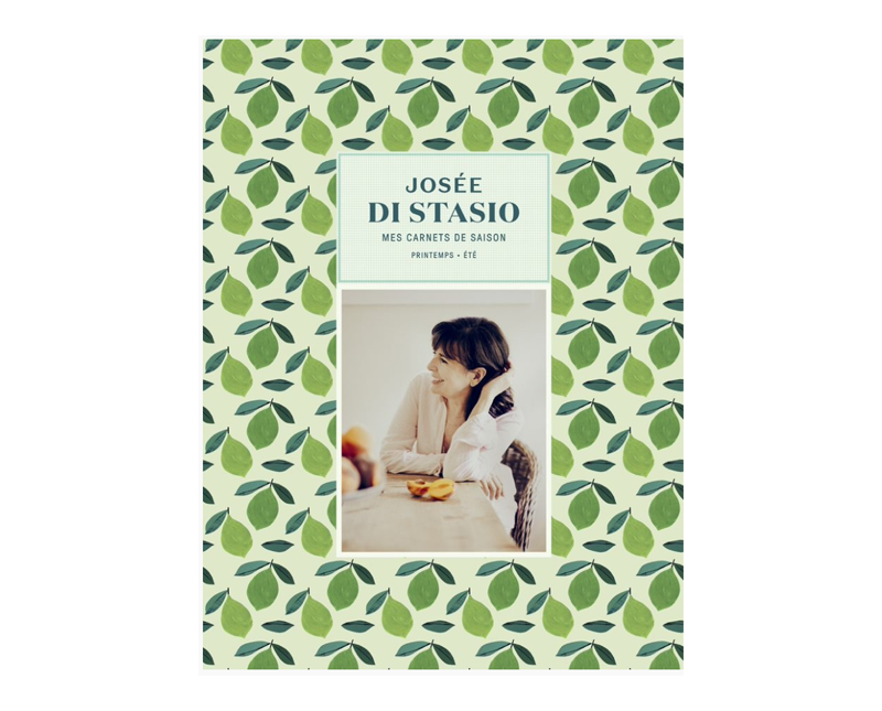 Livre de cuisine mes carnets de saisons de Josée Di Stasio