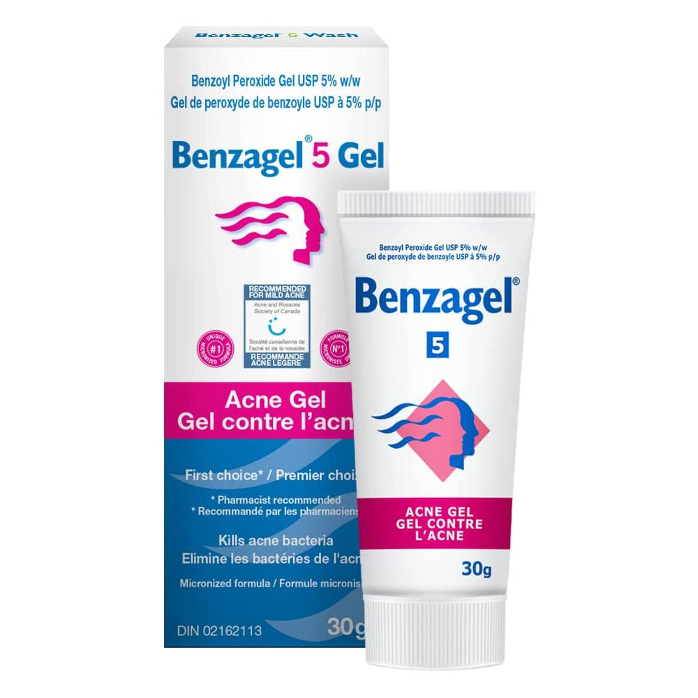 Gel contre l'acné Benzagel
