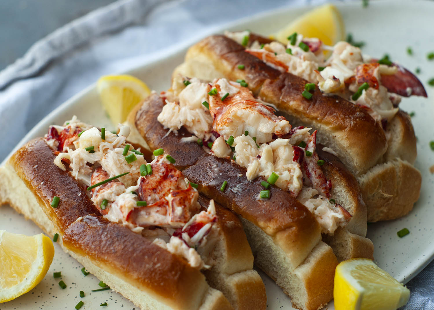 Guédille au homard (lobster roll)