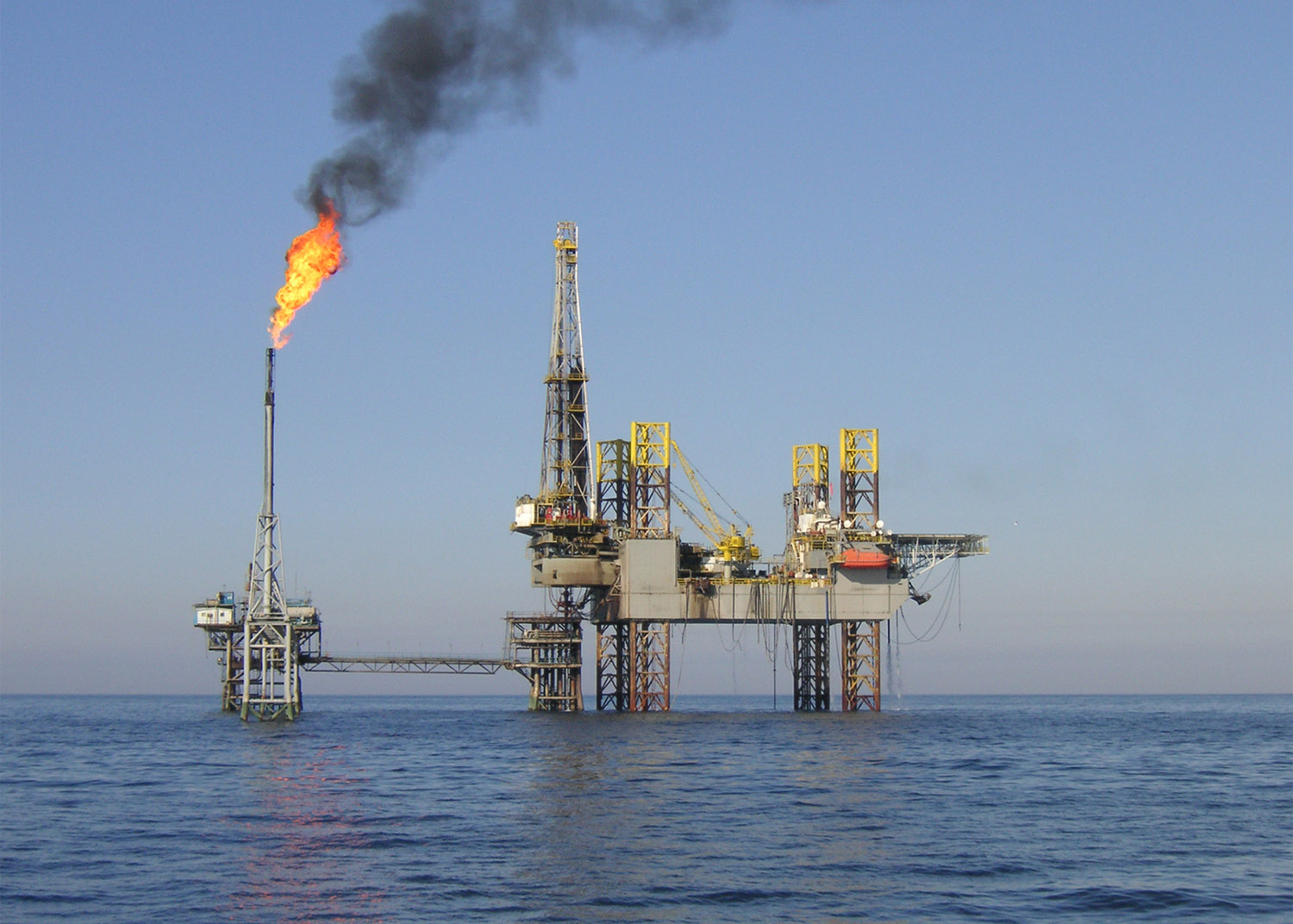 Offshore Production PlatformMore oil field images