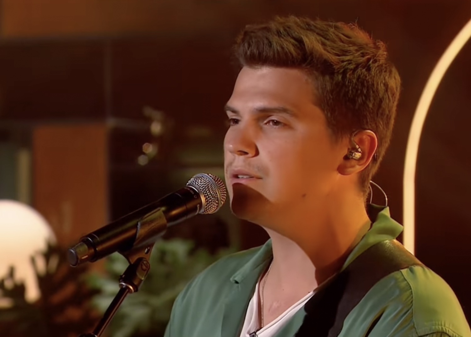 Ludovick Bourgeois chante Tu ne sauras jamais et nous émeut aux larmes