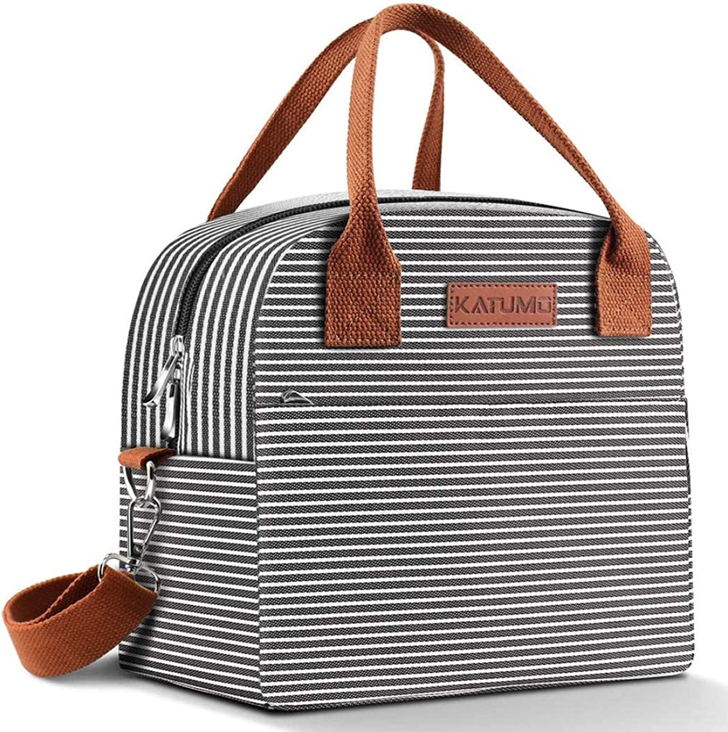 KATUMO Sac à déjeuner isotherme réutilisable avec bandoulière amovible