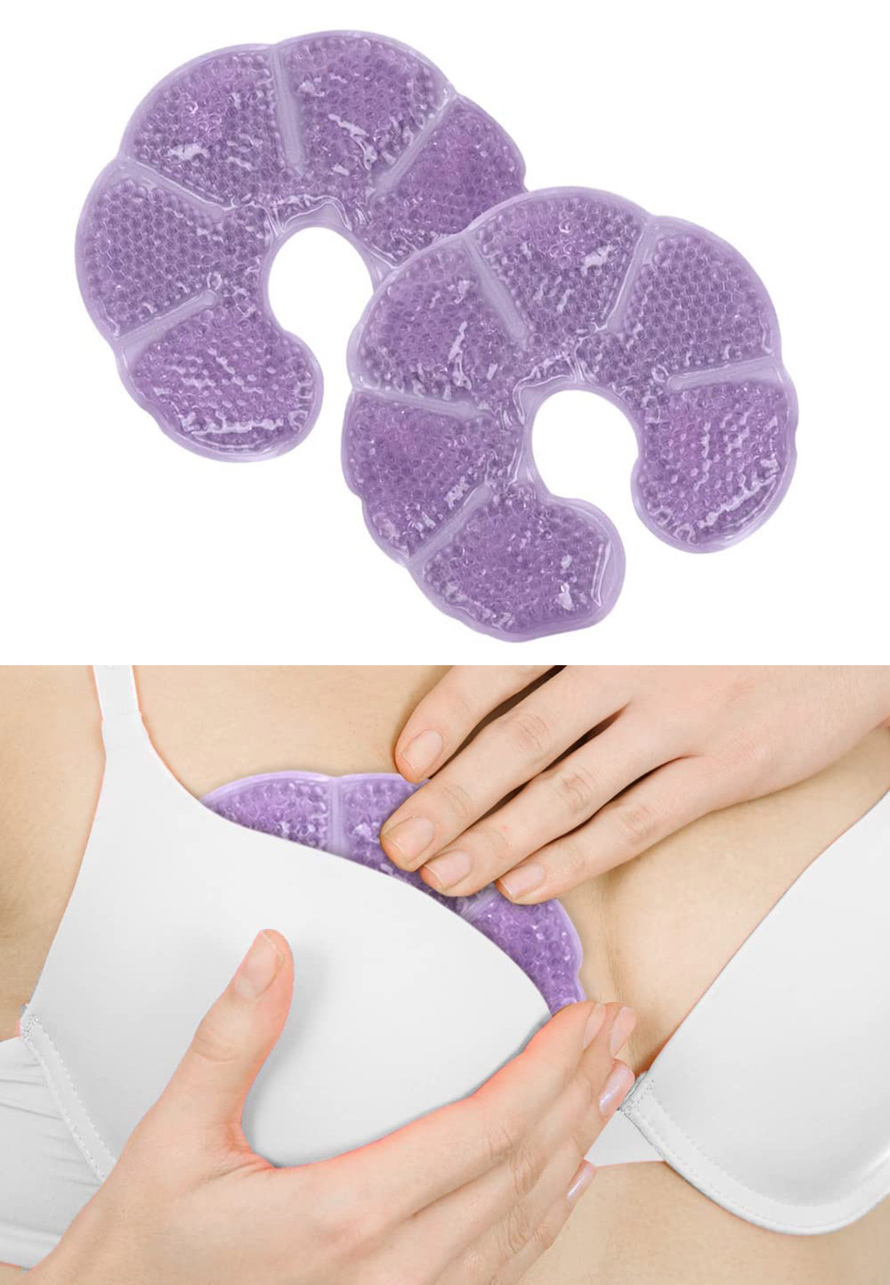 Coussinets en gel rafraichissants