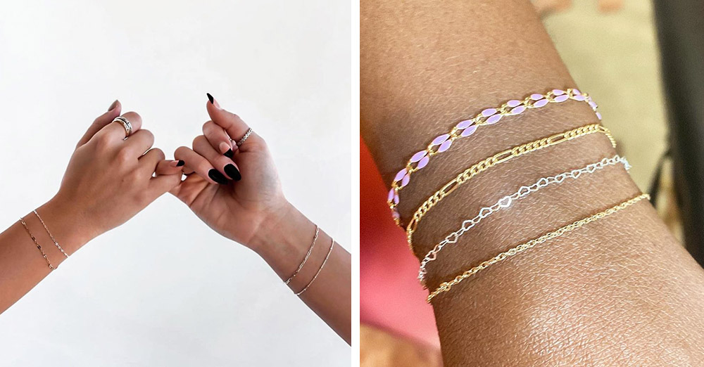 Bracelets permanents soudés au la tendance bijou de l