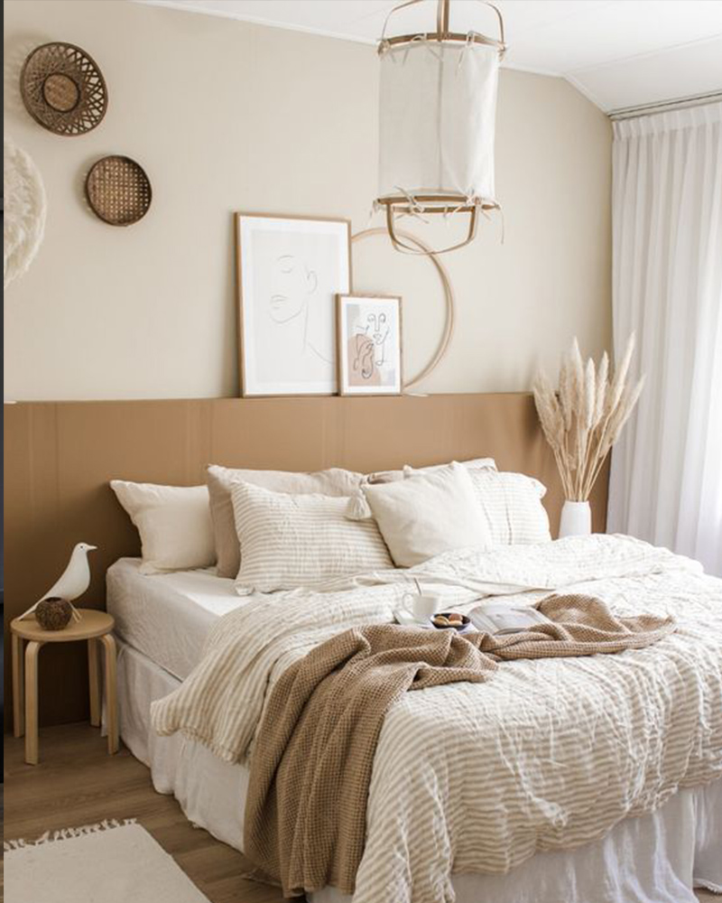 Chambre à coucher beige
