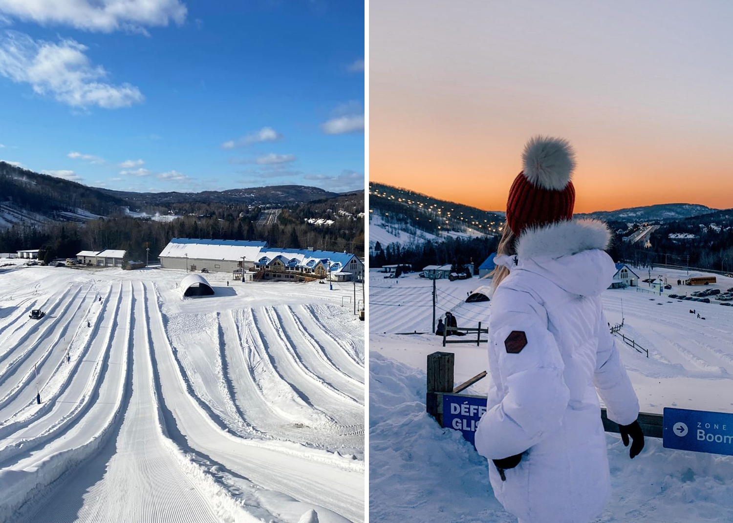 Le plus grand centre de glissades sur neige au monde se trouve au Québec et il est maintenant ouvert
