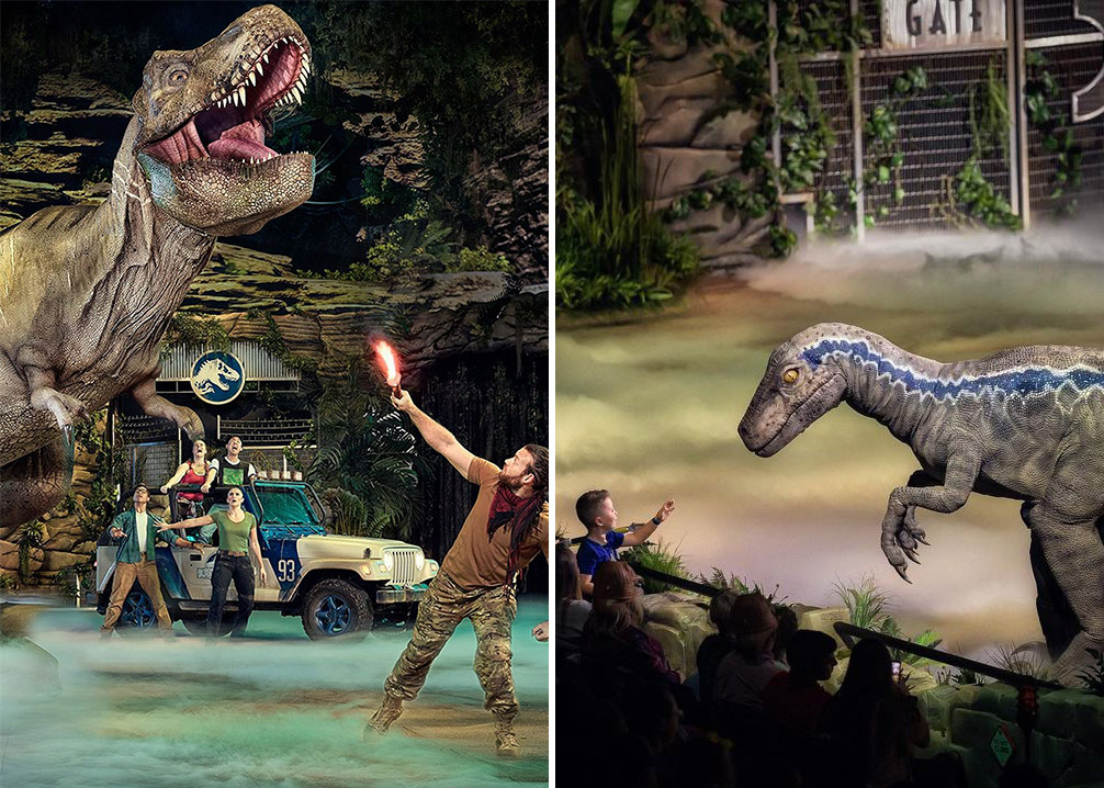 Le spectacle Jurassic World avec ses géants dinosaures aura lieu très bientôt à Montréal!