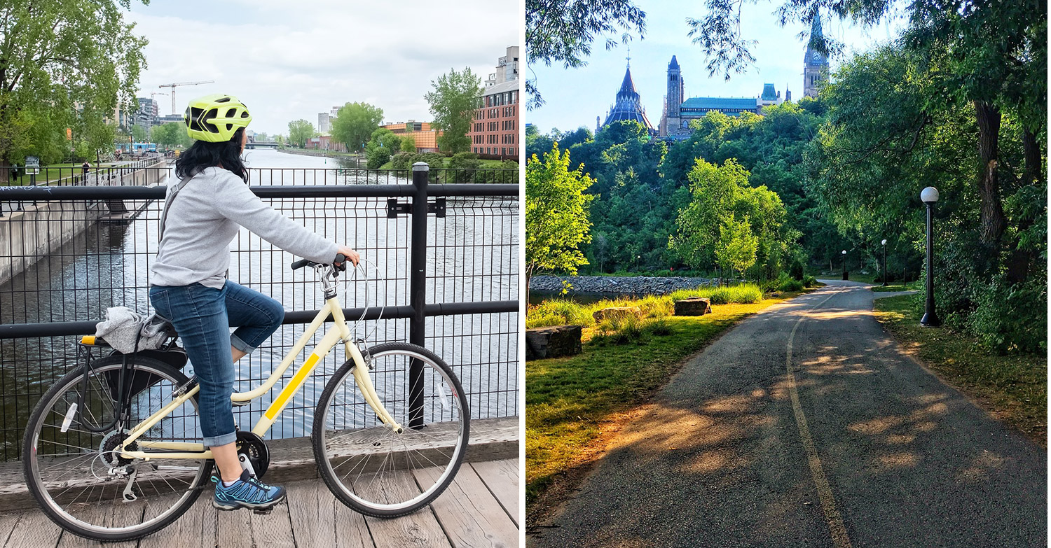 Les plus belles pistes cyclables au Québec