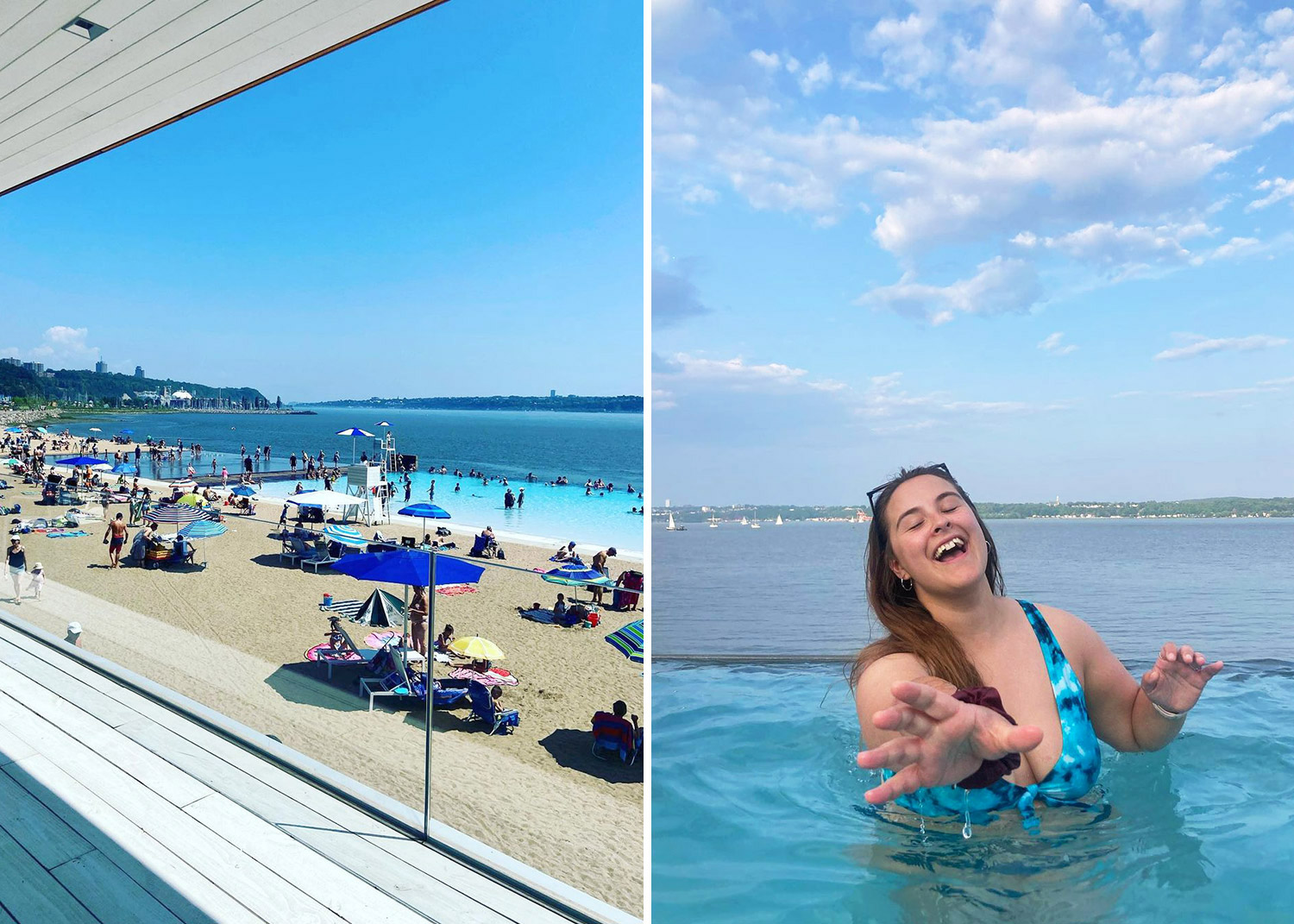 Ce nouveau spot combine une plage et une immense piscine et c'est un arrêt obligatoire cet été