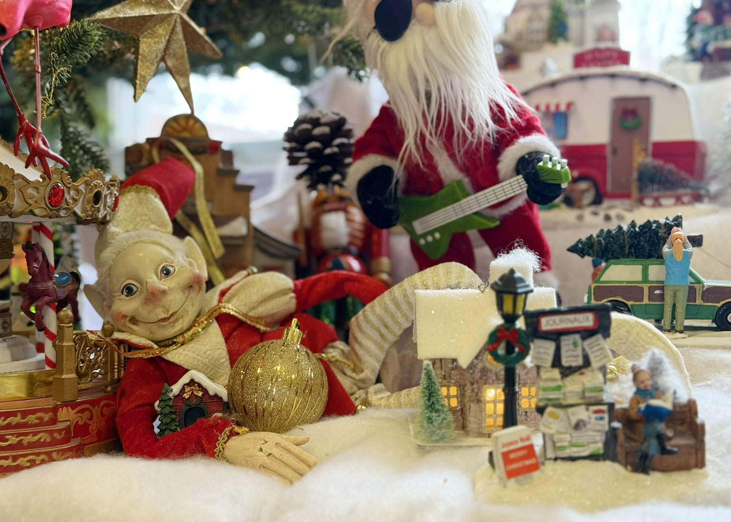 Tour du Lutin de Noël: une passion pour le repassage!