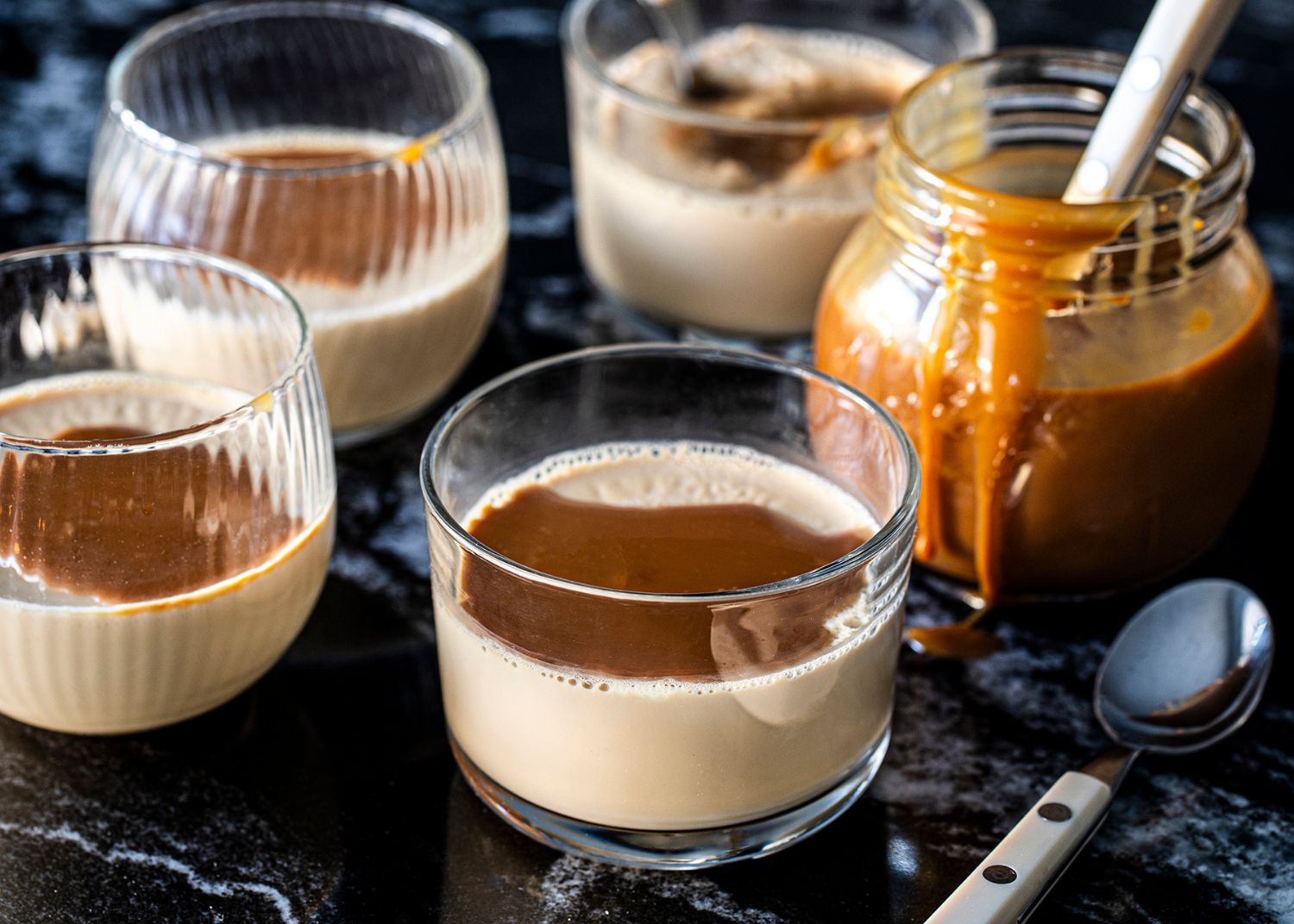 Panna cotta au dulce de leche