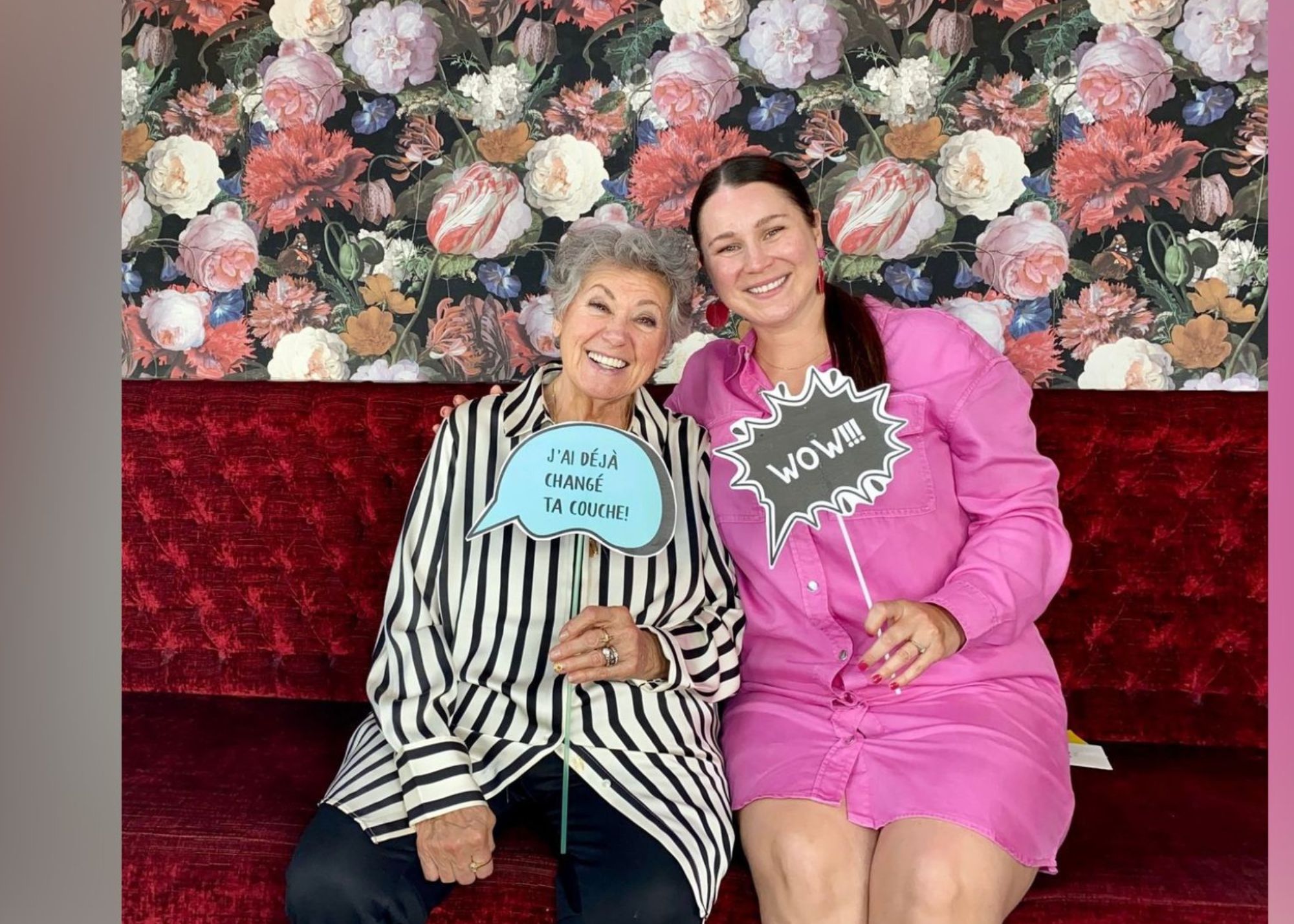 Ginette Reno s’éclate au 40e de sa petite-fille