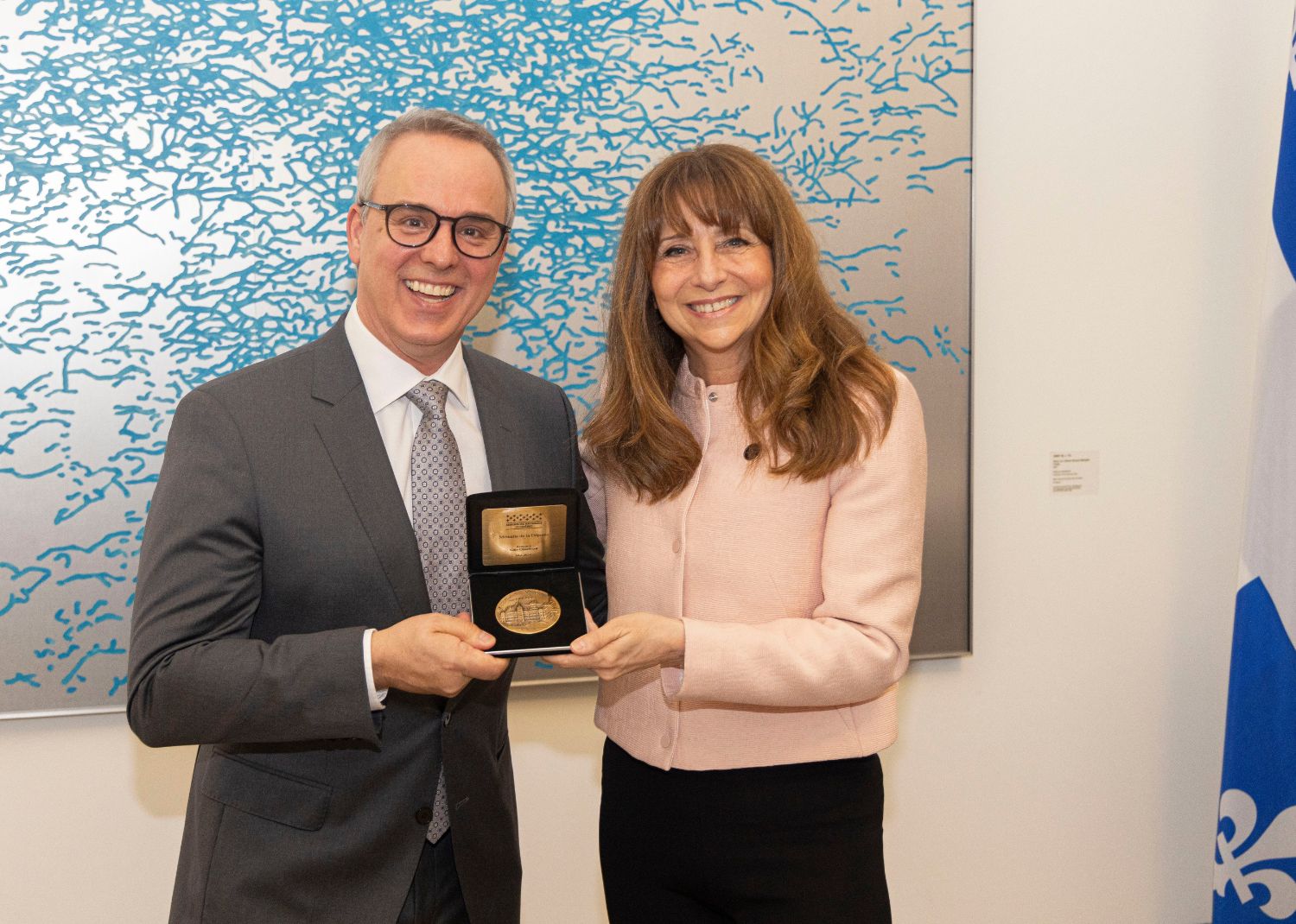 Gino Chouinard et ses enfants: il faut voir cette magnifique photo!