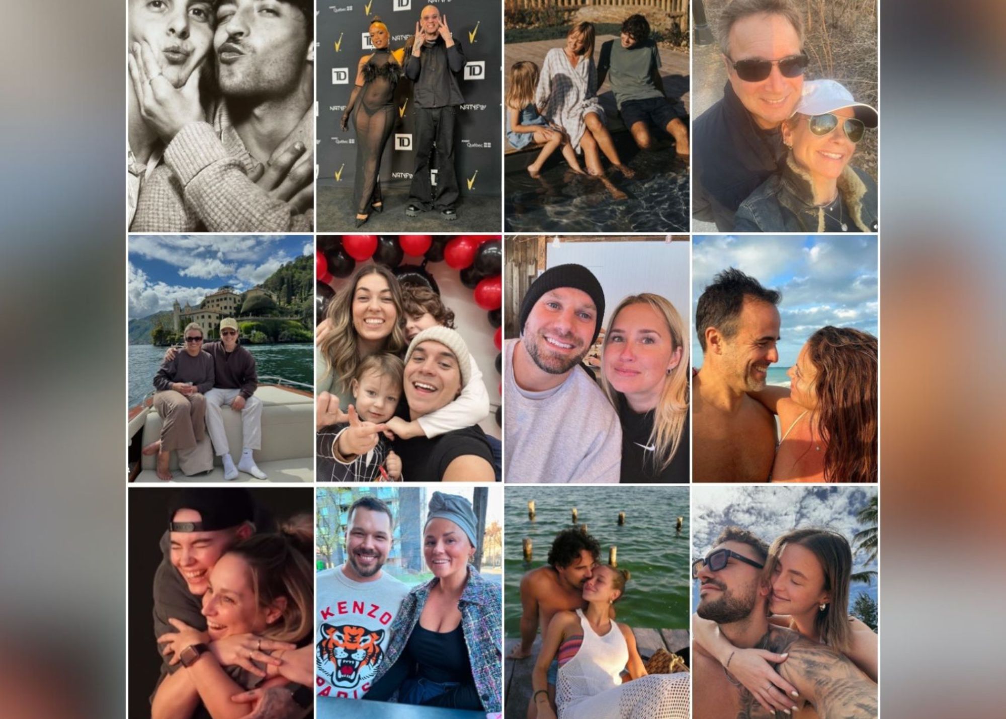 Voici 12 photos de nos couples préférés qui profitent du printemps