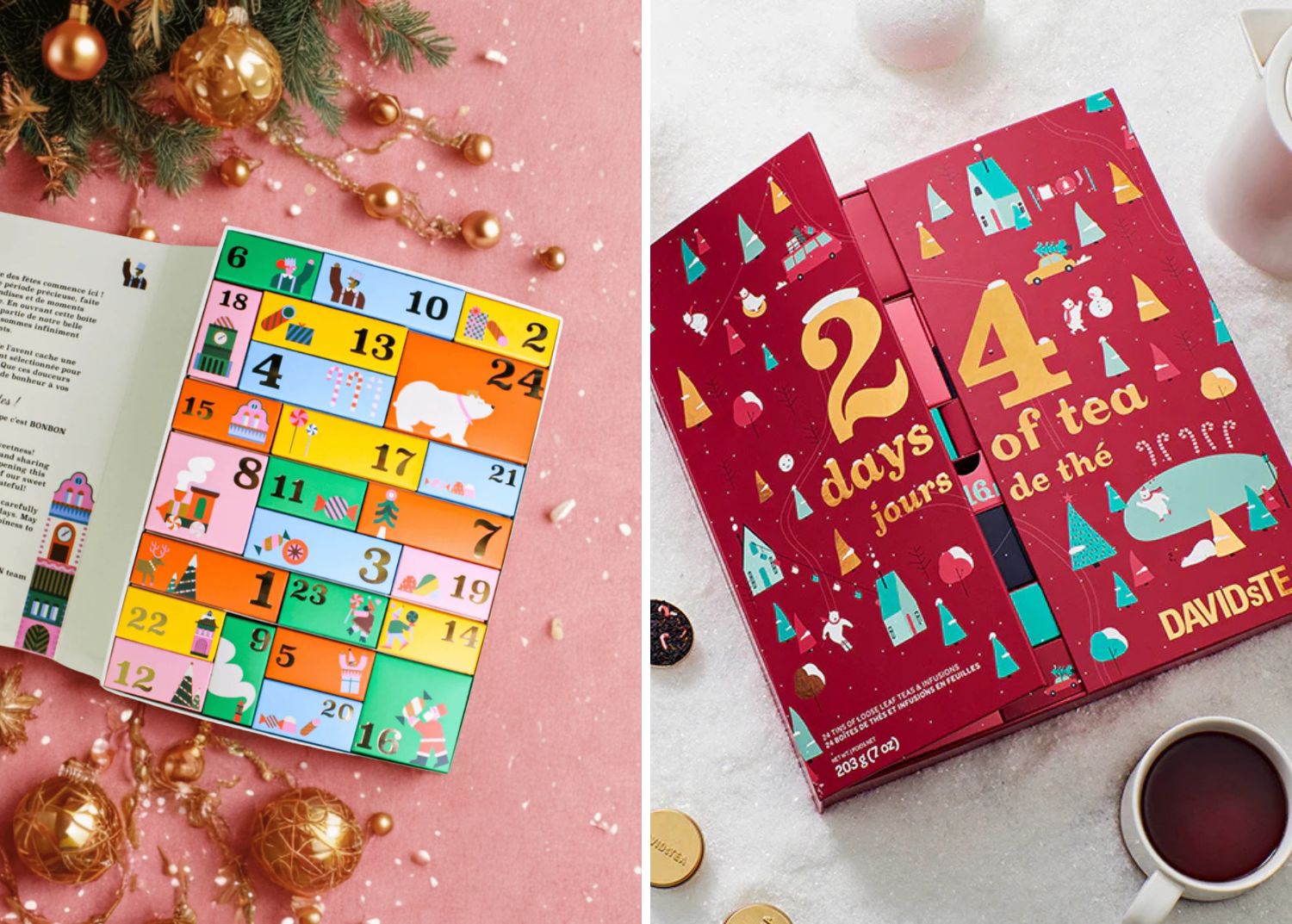 9 calendriers de l'avent gourmands qui font changement