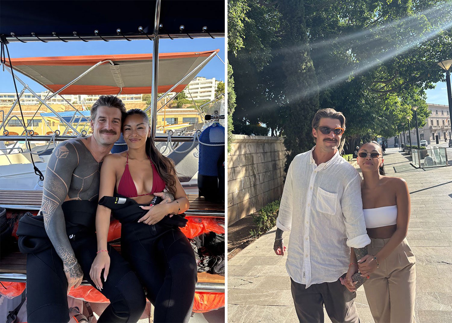 OD: Voici tout ce que Lauriane et Arnaud ont fait sur l’île de Majorque