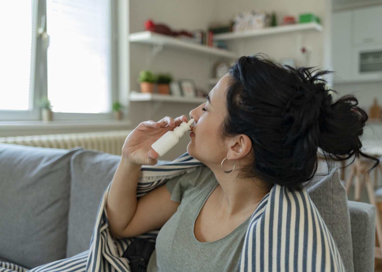 Congestion nasale chronique: peut-on devenir accro au spray nasal?
