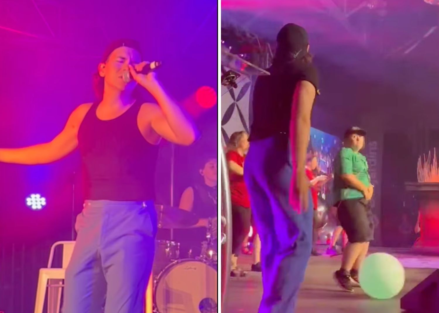 William Cloutier était très bien accompagné sur scène