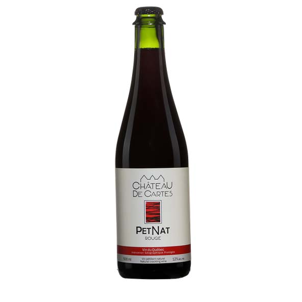 PetNat Rouge 2020, Vignoble Château de Cartes