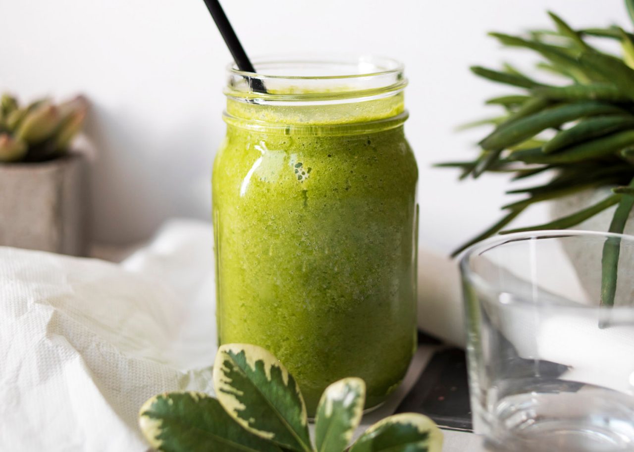 Spinach smoothie  (Click for more)