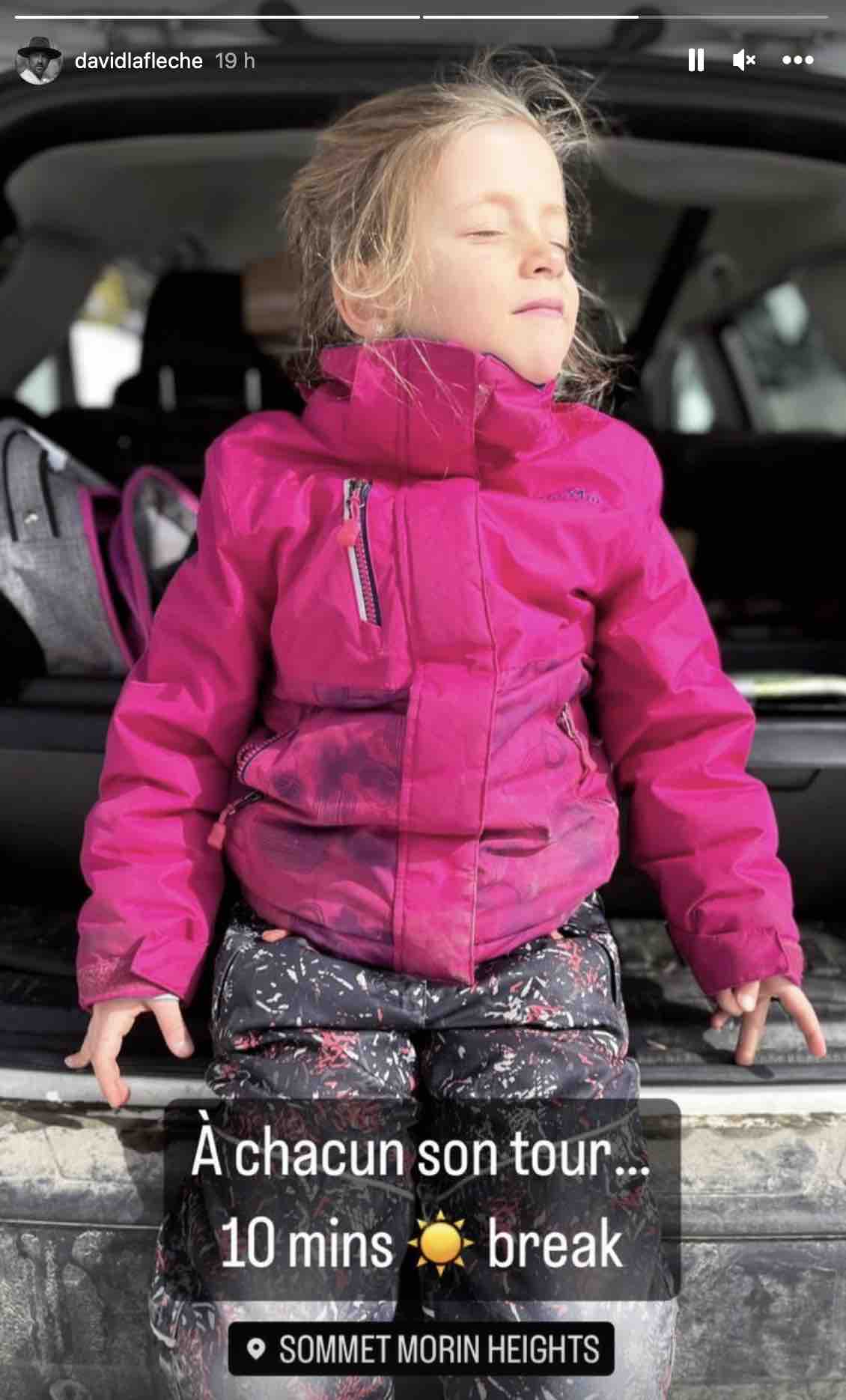 Photos David Laflèche et sa petite Gigi ont profité du soleil sur les