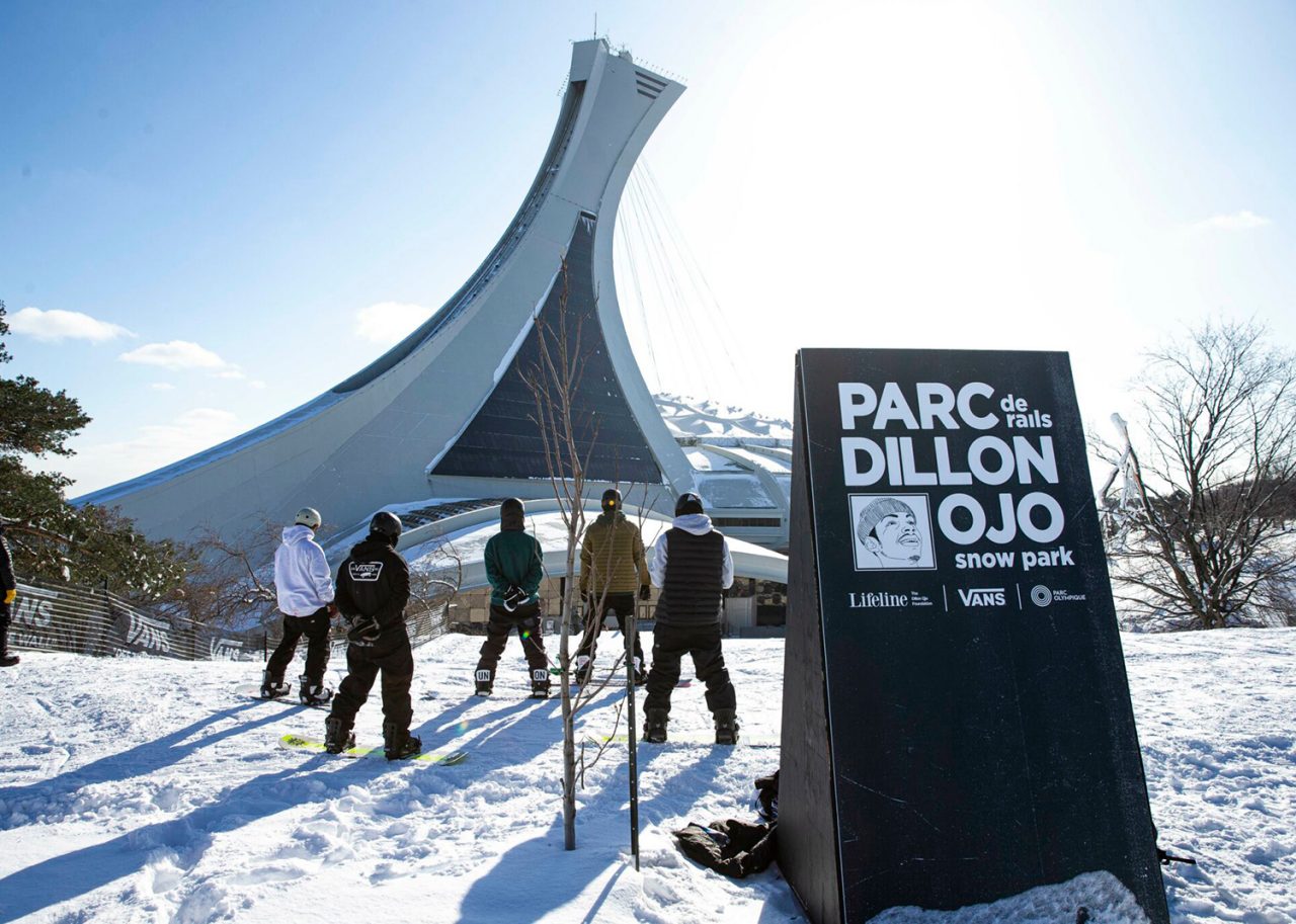 Parc de rails Dillon Ojo, situé au Parc olympique de Montréal