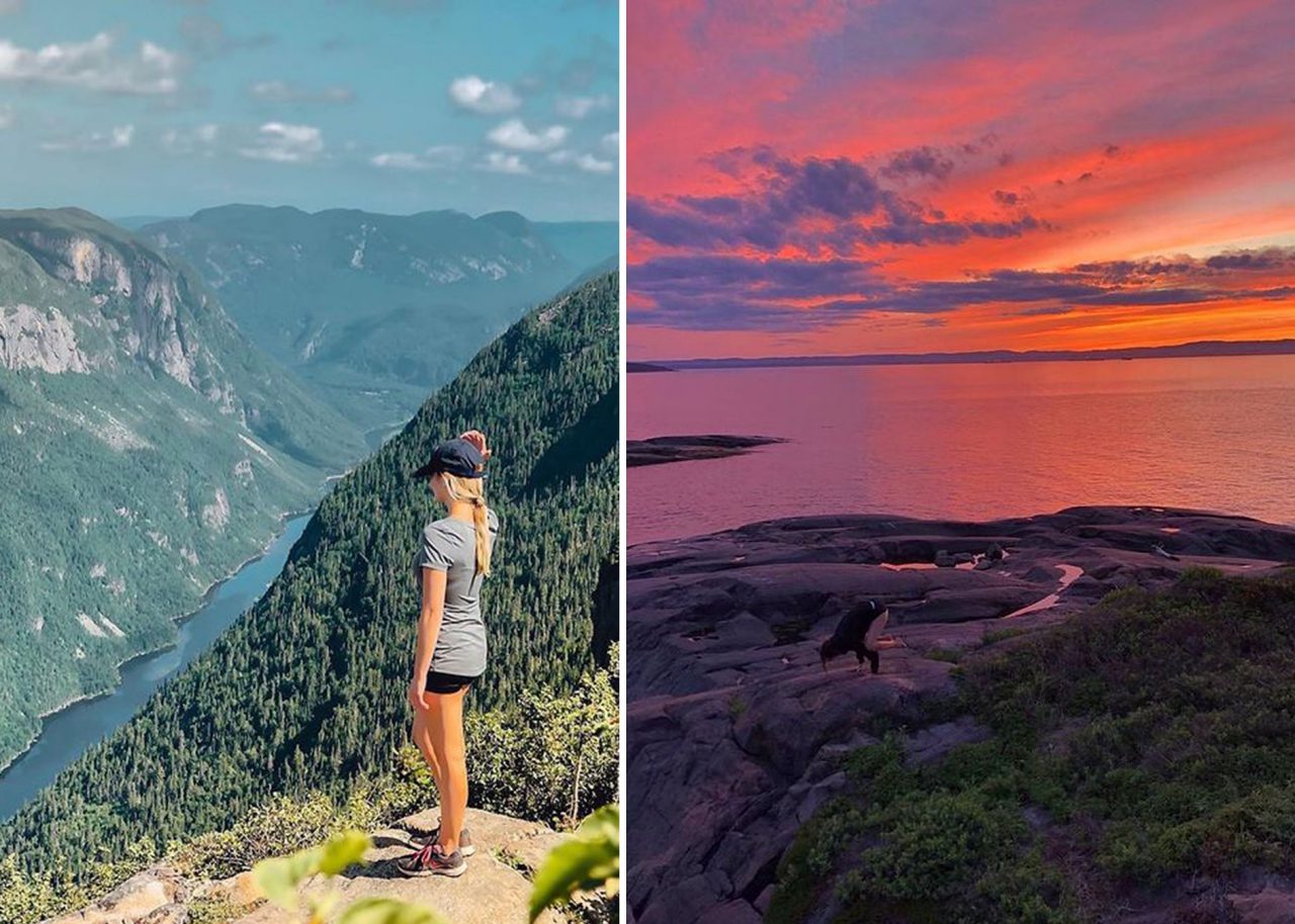 10 sentiers de randonnée au Québec avec des points de vue incroyables