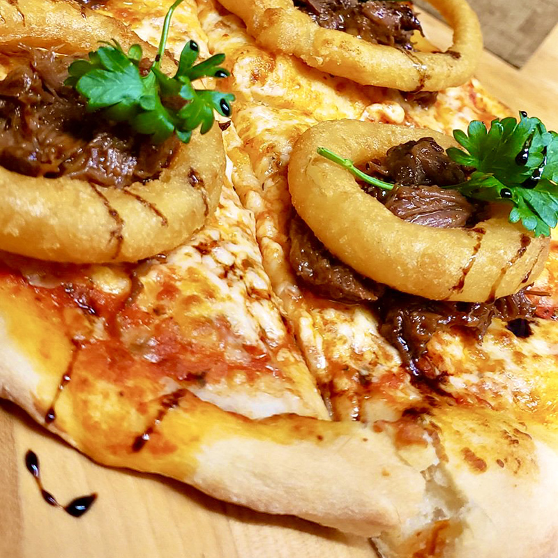 Semaine de la Pizza: Pizza Guanciale di Vitello, DA Pietro