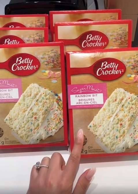 Betty croker cake