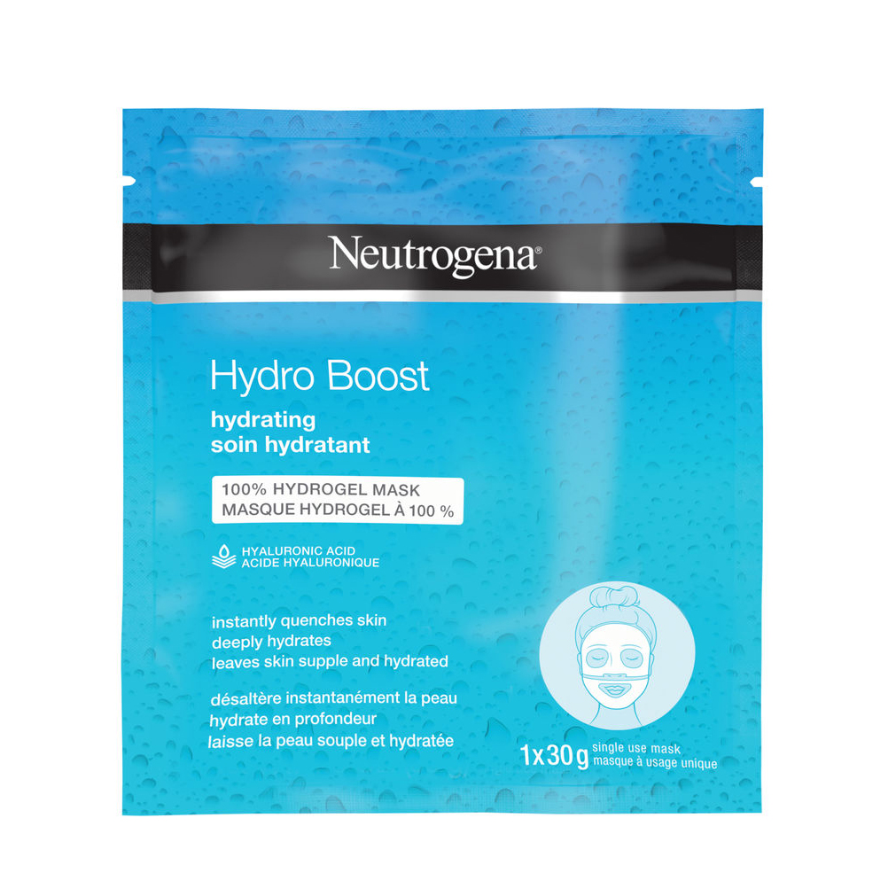 Masque hydratant hydrogel Hydro Boost, de Neutrogena