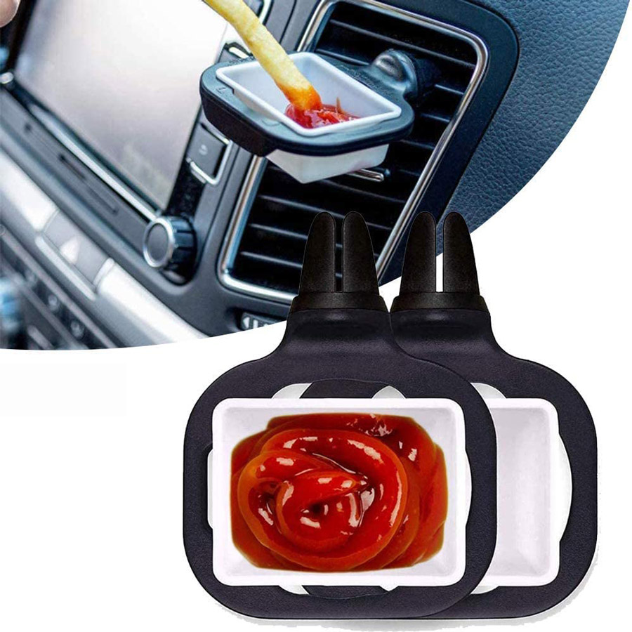 Porte-gobelet de voiture pour sauce ou ketchup