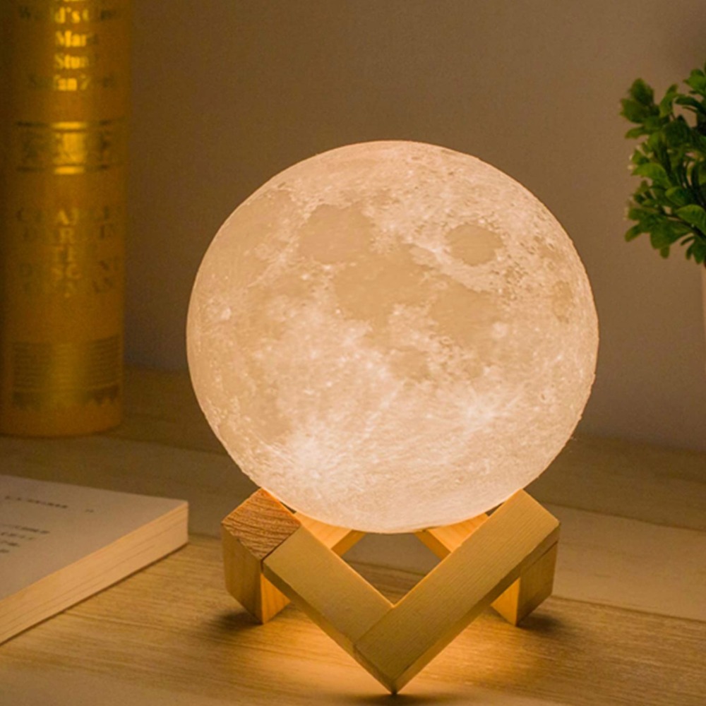 lampe en forme de lune