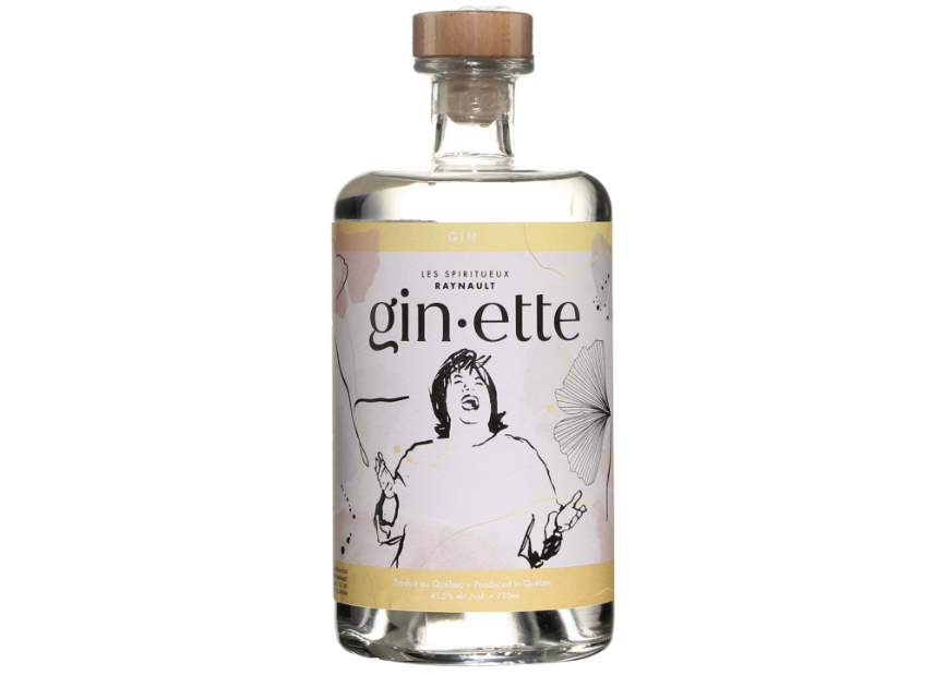 Ginette Reno nous présente son gin québécois, le Gin-ette!