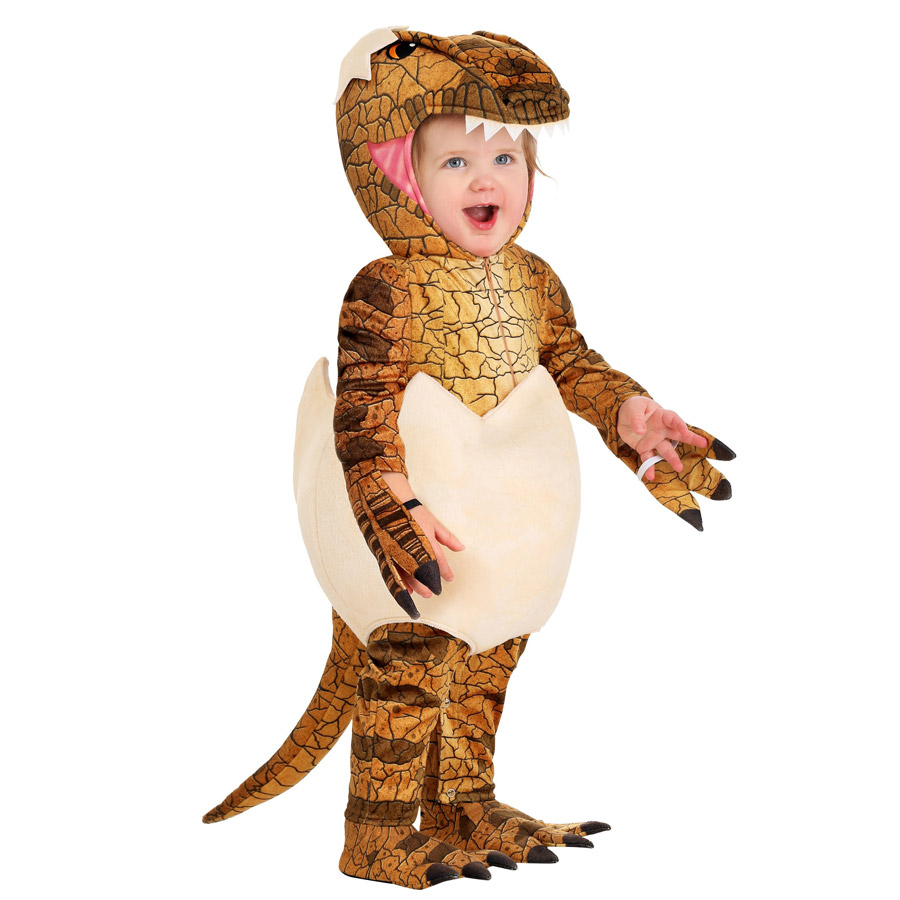 Costume de bébé vélociraptor