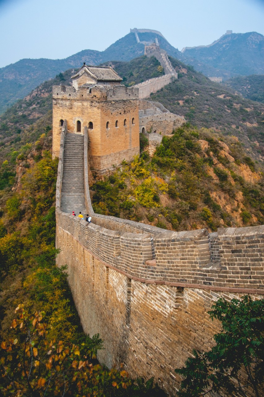 La grande muraille de Chine.