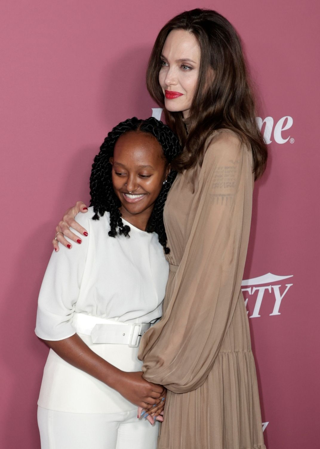 Angelina Jolie et sa fille Zahara